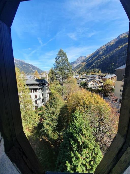 Superbe 2 Pieces, Centre Vue Mont-Blanc Avec Balcon Et Parking Gratuit Daire Chamonix Dış mekan fotoğraf